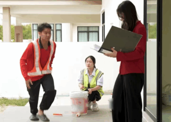 [ครบชุด] WIN08065 ทำไมจ้างนักเรียน มาทำงานก่อสร้าง สู้ไปด้วยกัน