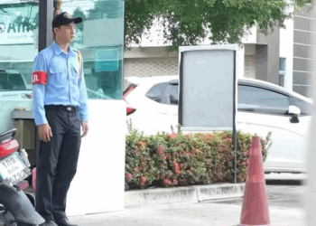 1008150 พี่ฟู่ทดสอบ รปภ ใหม่จะเป็นยังไง ปายวันวัน